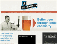 Tablet Screenshot of craftmeister.com